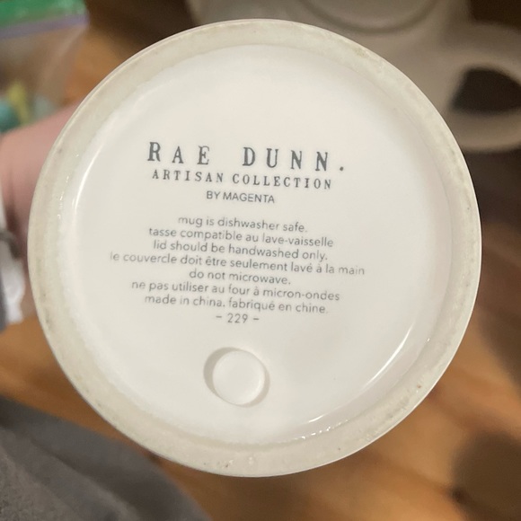 Rae Dunn HAPPY ceramic tumbler - Picture 4 of 4